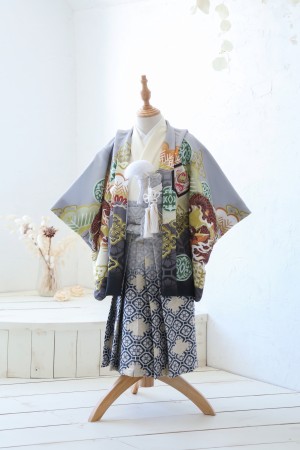 横浜 七五三 羽織袴 3-3