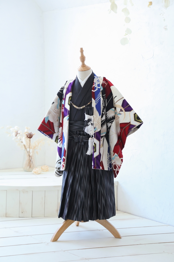 横浜 七五三 羽織袴 3-5