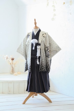 横浜 七五三 羽織袴 3-4
