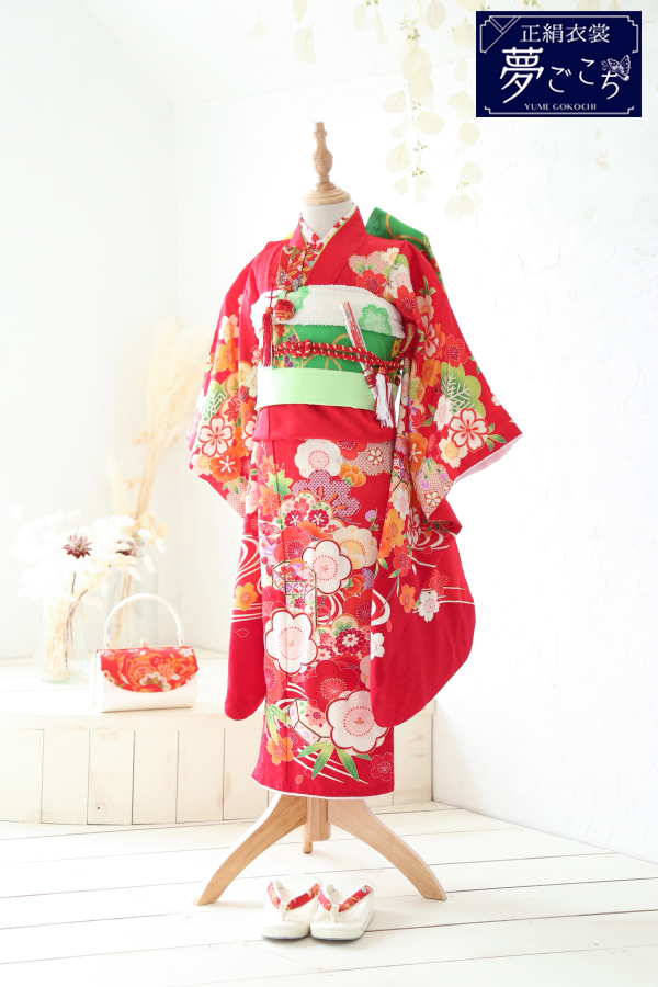 横浜 七五三 振袖 7-14【夢ごこち】