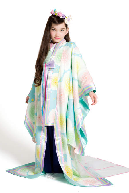 市川 七五三 十二単 7歳