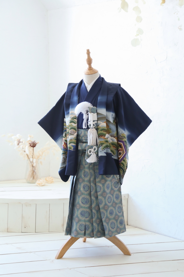横浜 七五三 羽織袴 3-2
