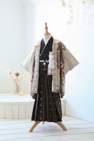 横浜 七五三 羽織袴 5-1