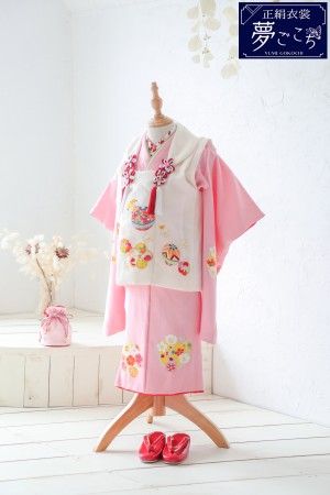 横浜 七五三 被布 3-20【夢ごこち】