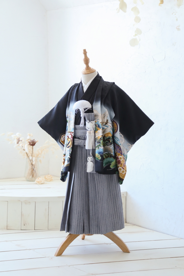 横浜 七五三 羽織袴 3-1