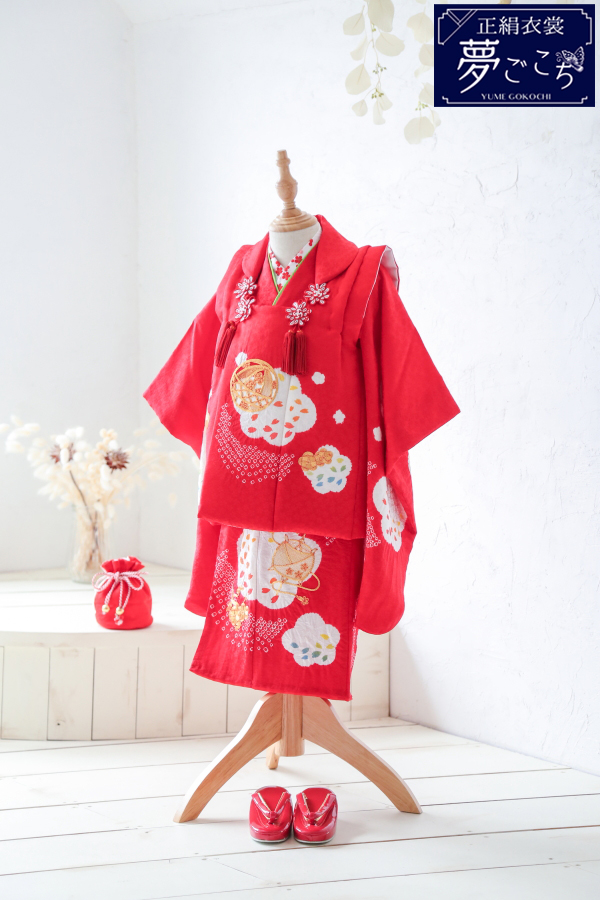 横浜 七五三 被布 3-9【夢ごこち】