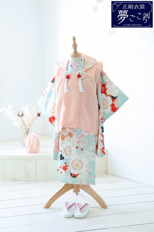 横浜 七五三 被布 3-26【夢ごこち】